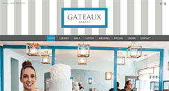Desktop Screenshot of gateauxpastries.com